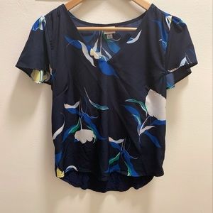 a new day Floral Blouse